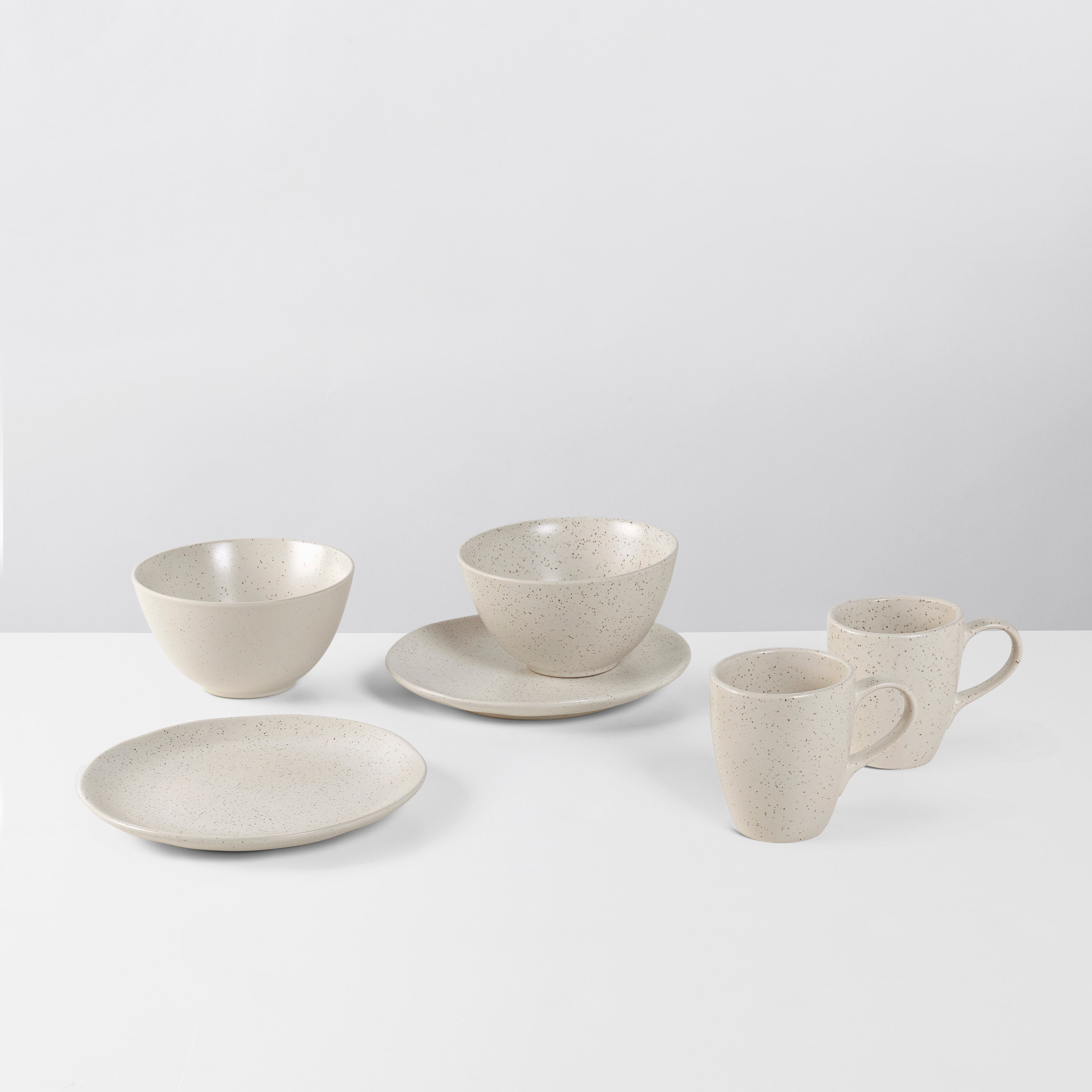 Nordic Vanilla Set de vaisselle pour deux