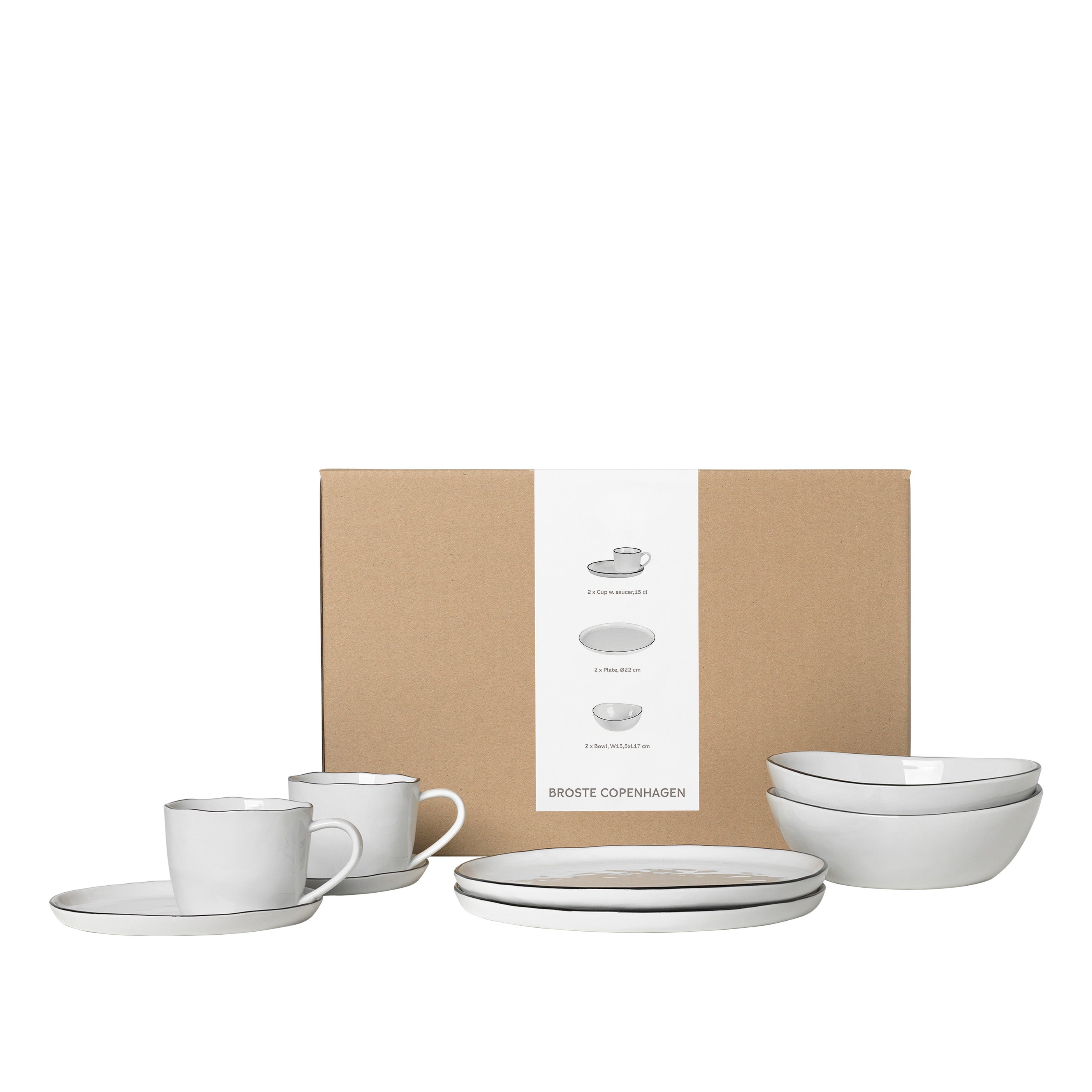 Salt Breakfast set for Two