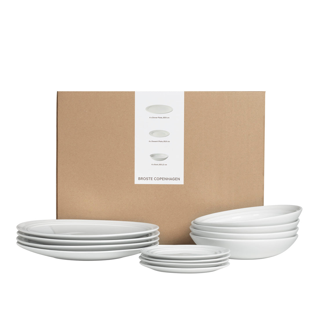 Stevns Set de vaisselle pour quatre