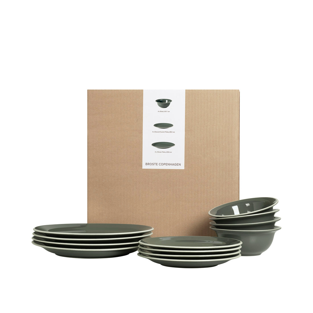 Taverna Dinner Set for Four