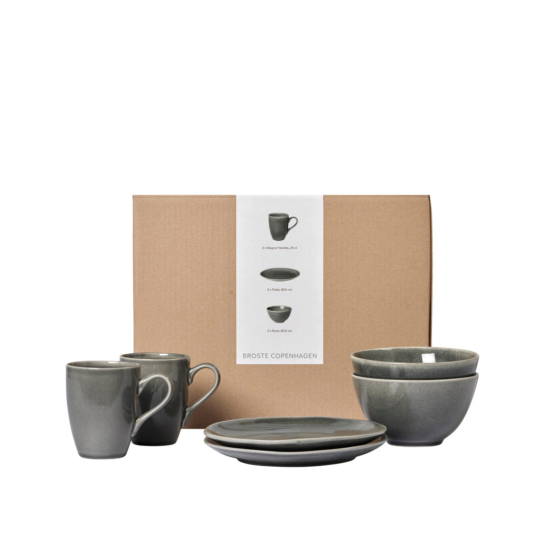 Nordic Rain Breakfast Set for Two